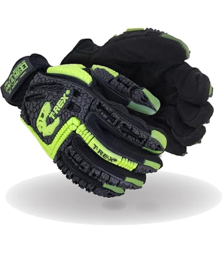 MAGID T-REX ANSI A5 Primal Series Slim Fit Mechanic's Impact Glove